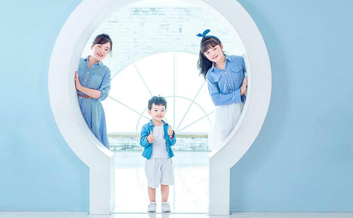创意亲子照