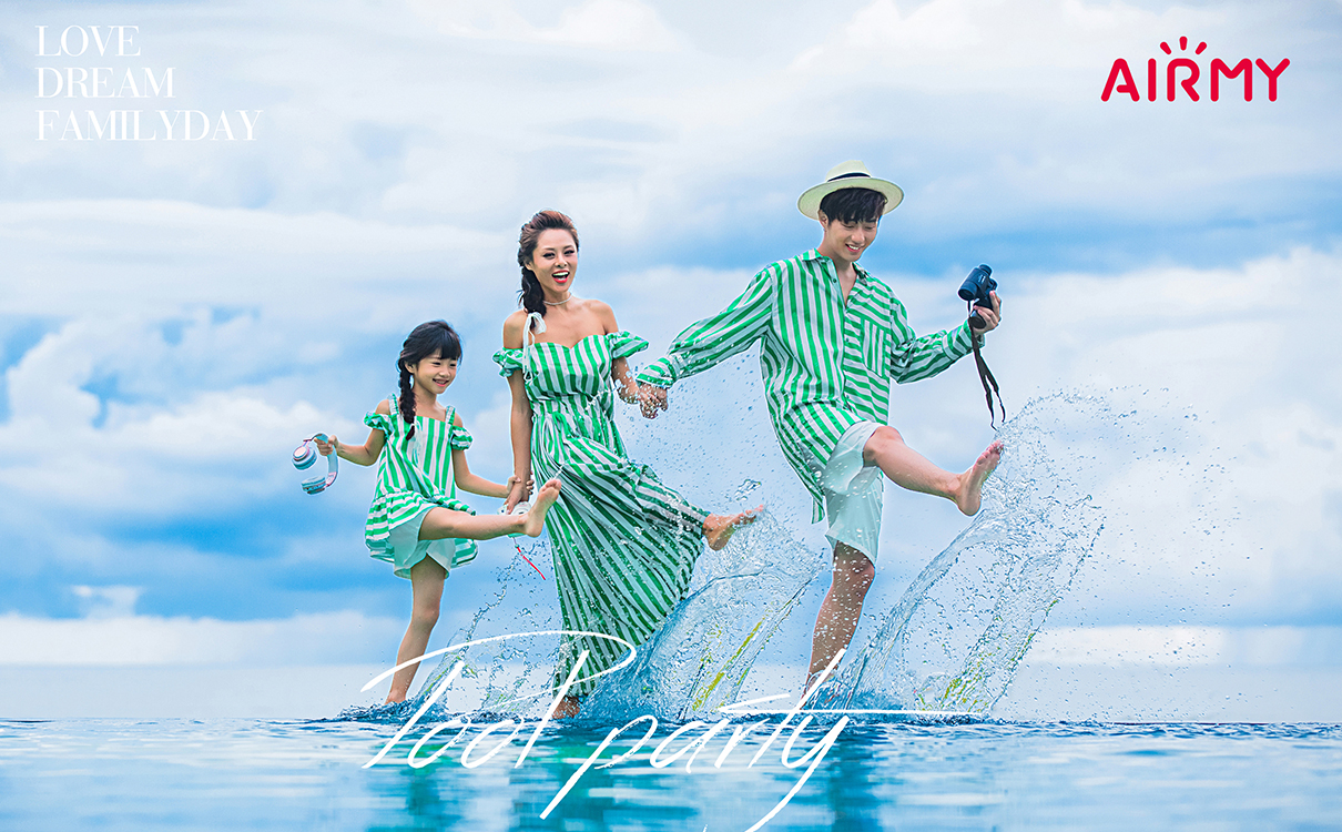 海边儿童照
